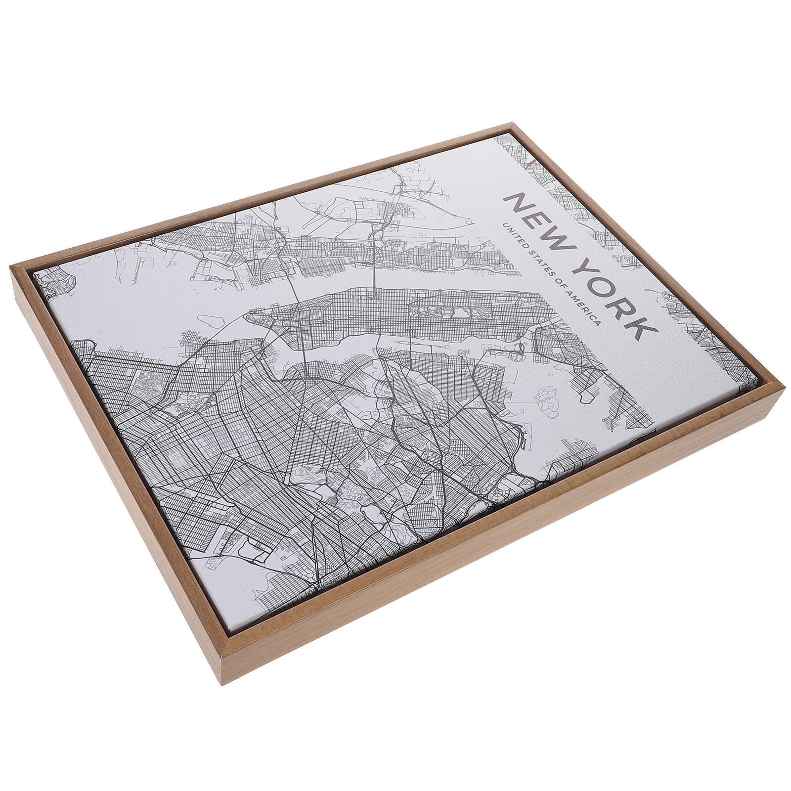 

Wall New York Poster Posters Map City Canvas Hanging Hanger Print Modern Artwork Pictures Framed Nyc Decor