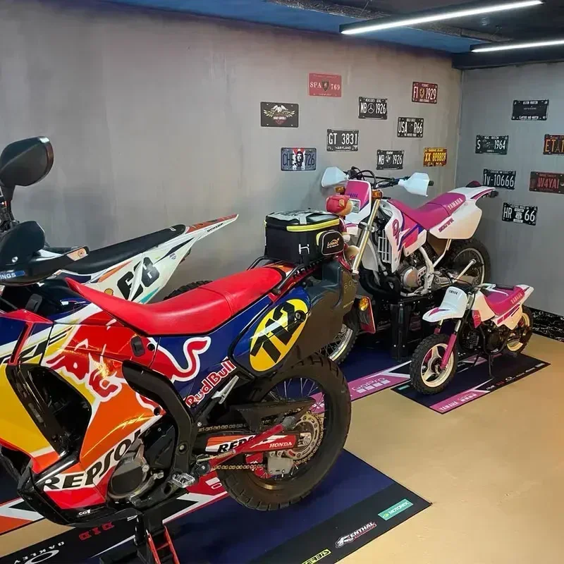 Мотоциклетный полиэстеровый коврик