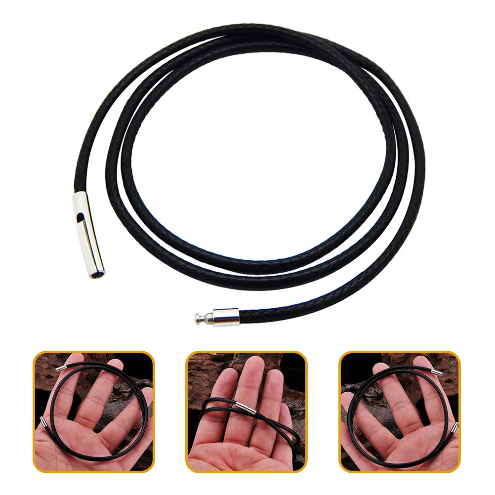 

Necklace Cord DIY Jewelry Cords Clasp Bracelet Rope Replacement Hanging Accessory Waxed Bulk Necklaces