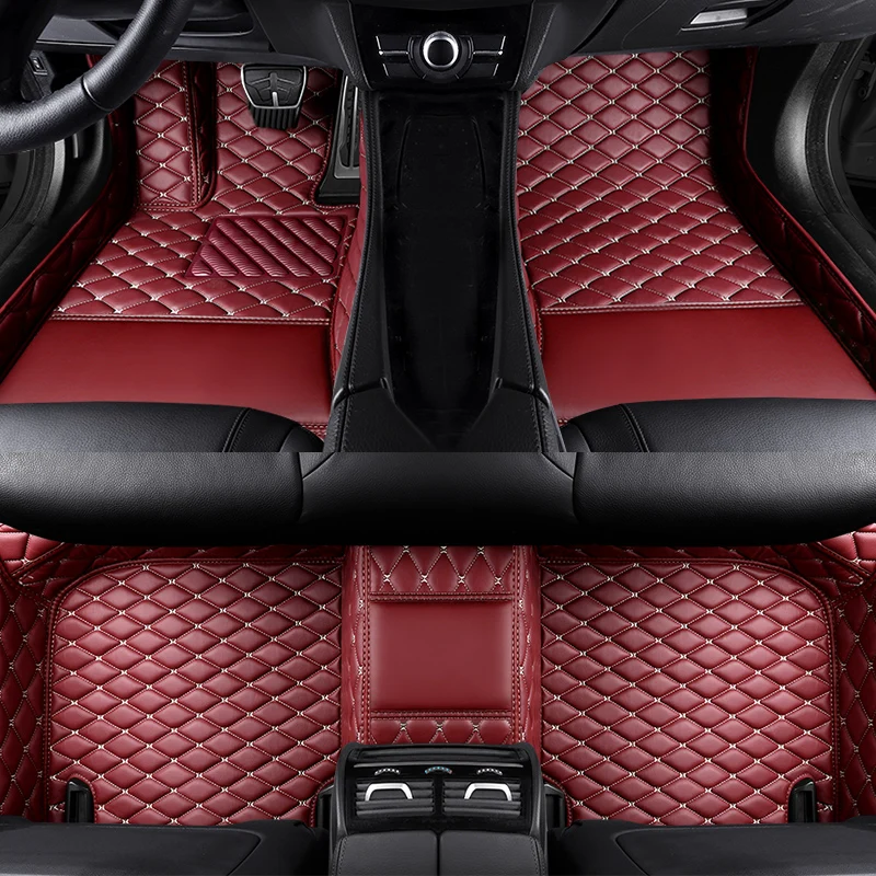 

Custom Car Floor Mats For Landrover Evoque Discovery Sport Range Rover Velar Discovery 3/4/5 Freelander 2 Foot Mats