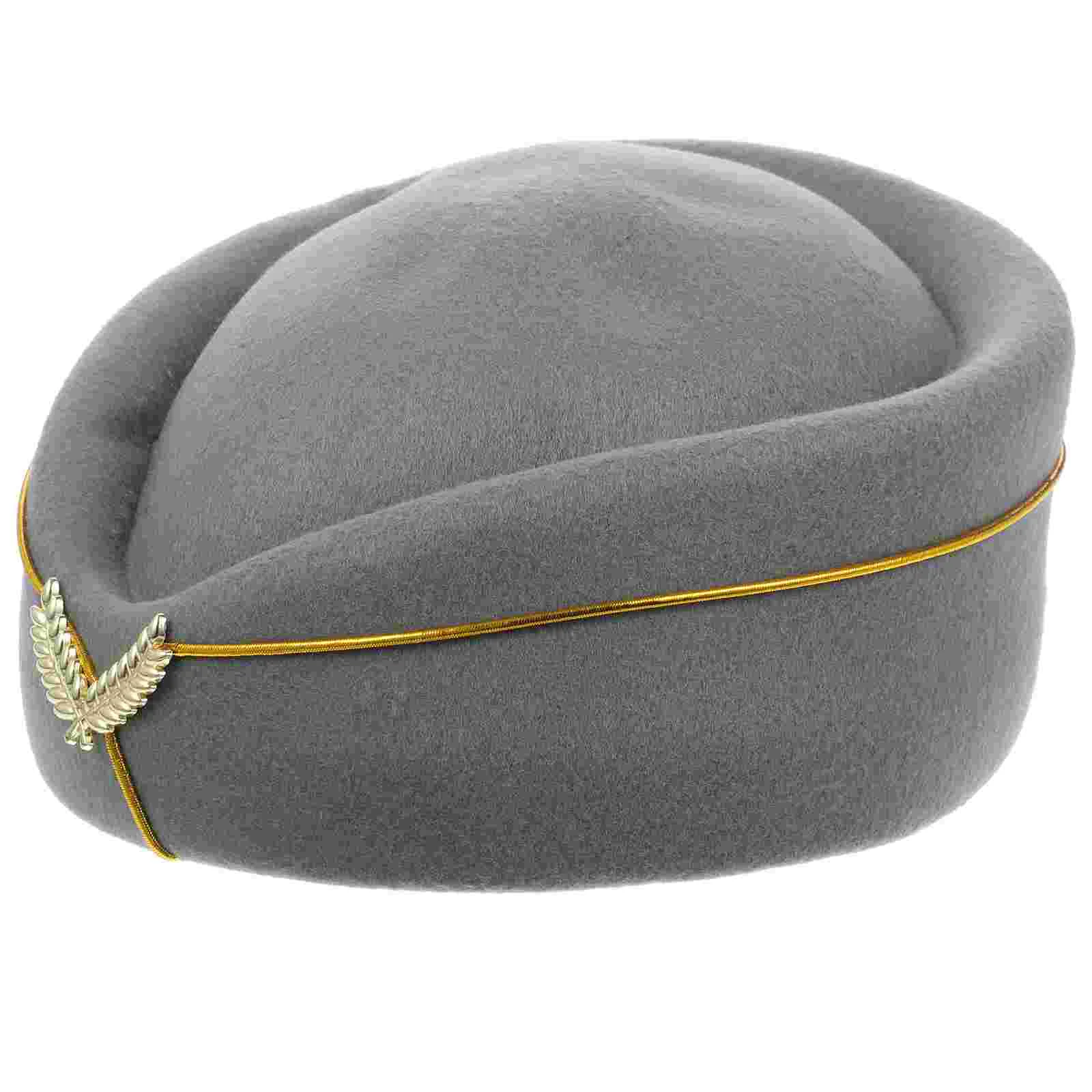 Женская шляпа стюардессы Берет Кепка Костюм Шляпы Женские