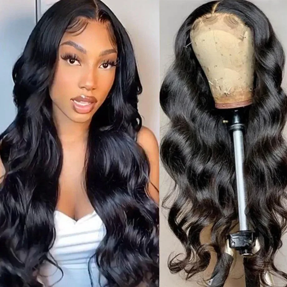 

13x4 HD Lace Frontal Wig 360 Full Lace Wig Human Hair Pre Plucked Body Wave Lace Front Wigs Remy Brazilian Hair Wigs For Women