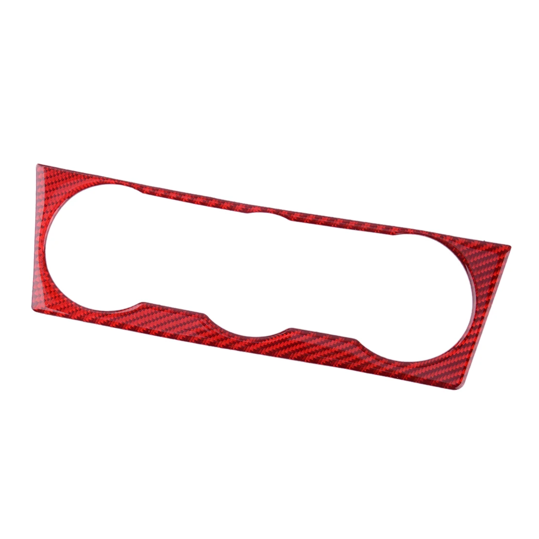 

Waterproof Interior Air Conditioner AC Switch Knob Cover Trim Red Carbon Fiber Fit for Subaru WRX 2019 2018 2017 2016 2015