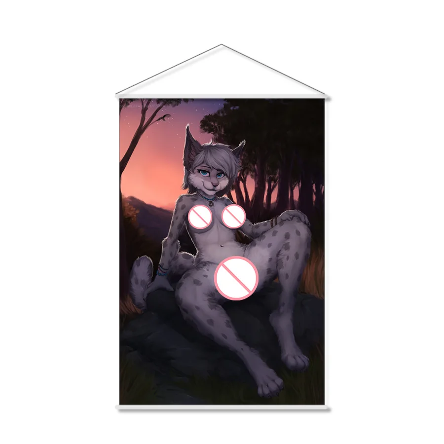 Сексуальная Фелида Клейли аниме настенная прокрутка висит постер домашний декор