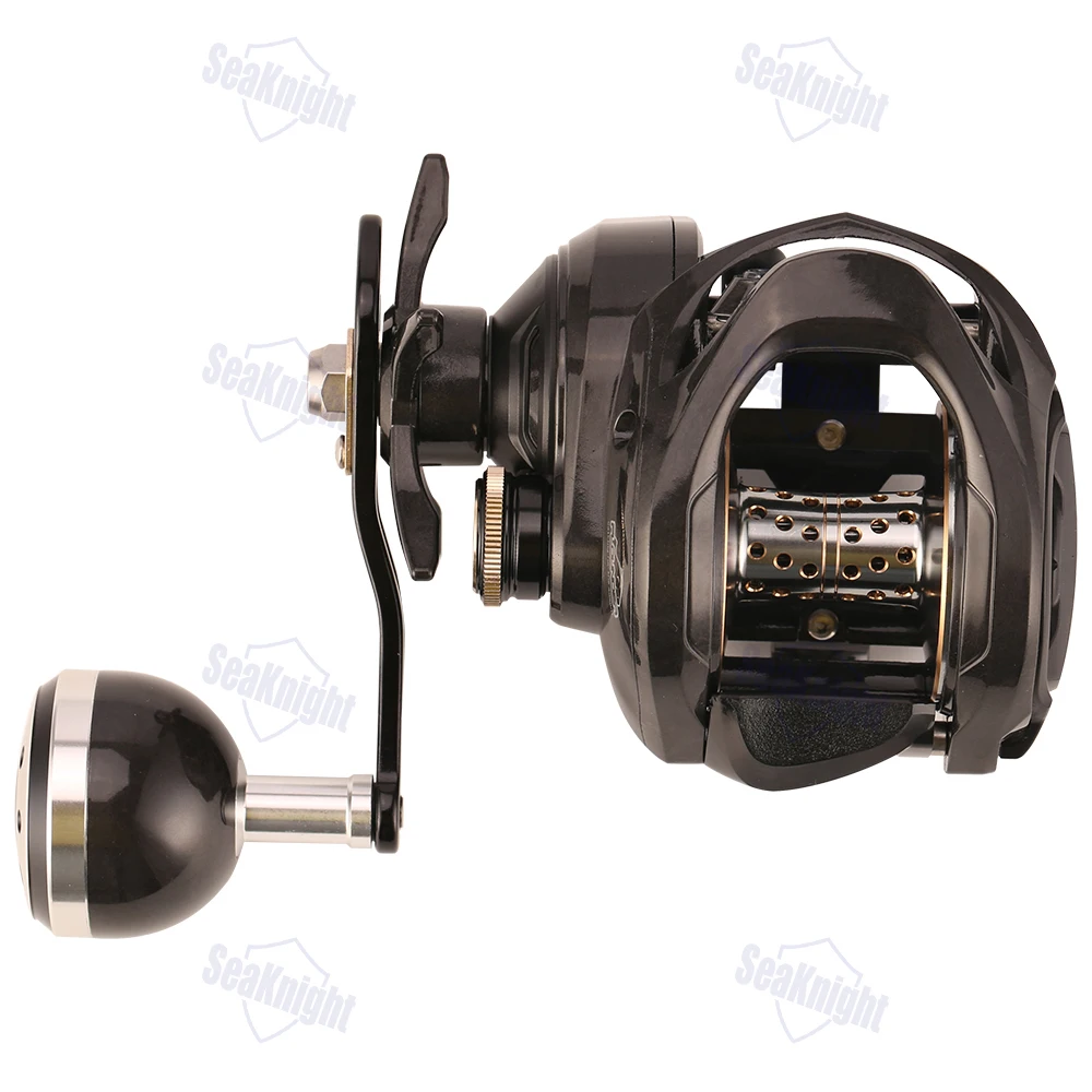 

2022 NEW Seaknight Big Baitcasting Fishing Reel Right Left Hand MaxDrag 16KG 6.3:1High Carbon Lightweight Waterproof Large spool