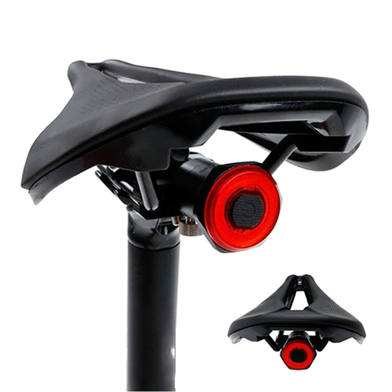 

Smart Bicycle Rear Light Auto Start/Stop Brake Sensing IPx6 Waterproof USB Charge cycling Tail Taillight Bike LED Light