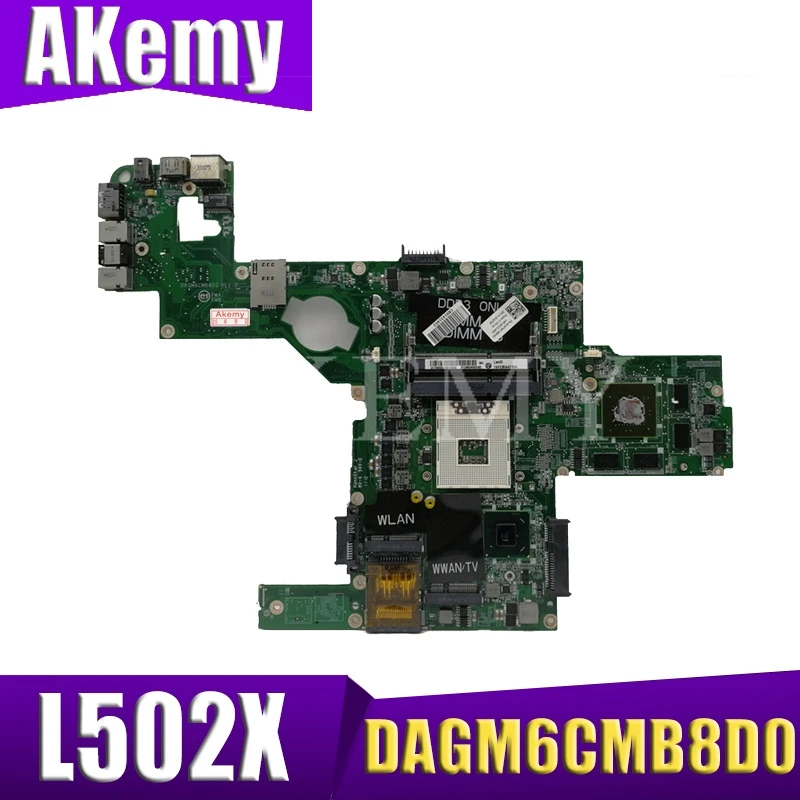 

C47NF 0C47NF CN-0C47NF mainboard For DELL XPS L502X laptop motherboard GT525M GT540M DAGM6CMB8D0 Test work 100% original