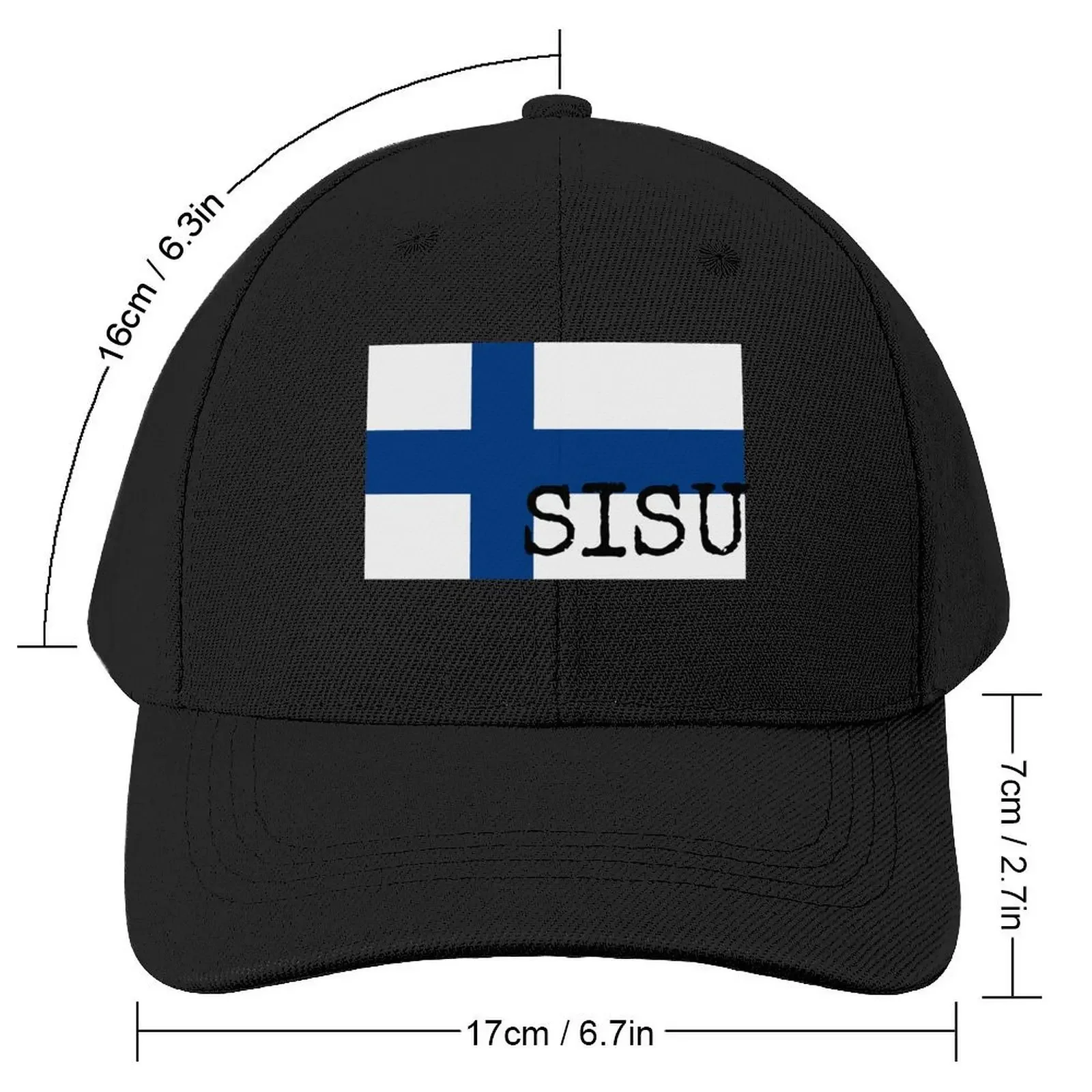 Бейсбольная кепка Sisu с фенским флагом мужская роскошная для гольфа шляпа