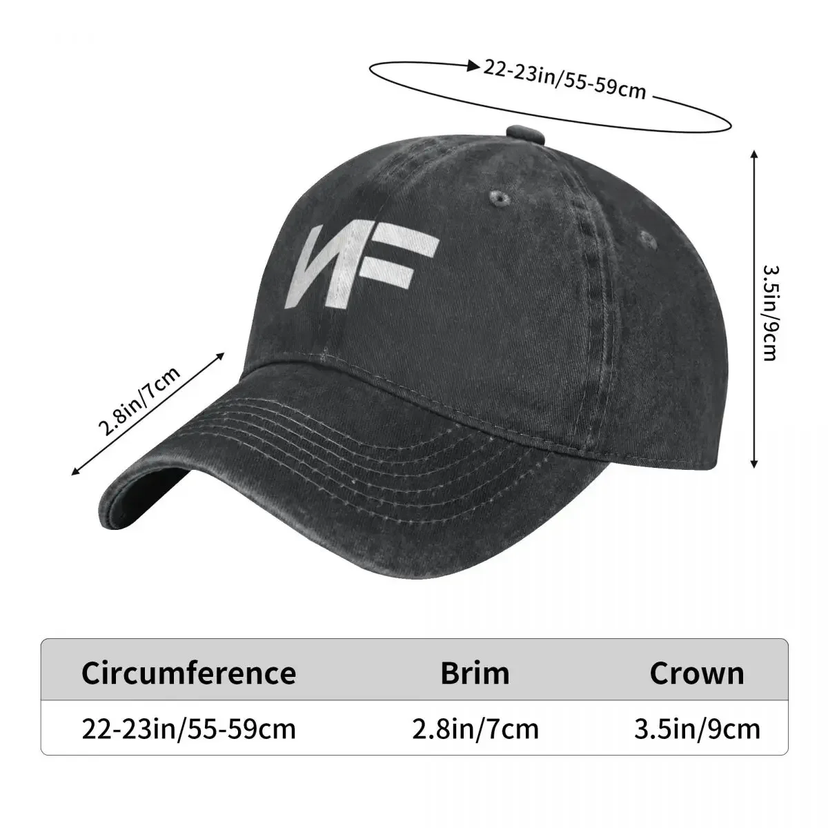 NF REAL MUSIC MERCH Бейсбольная кепка