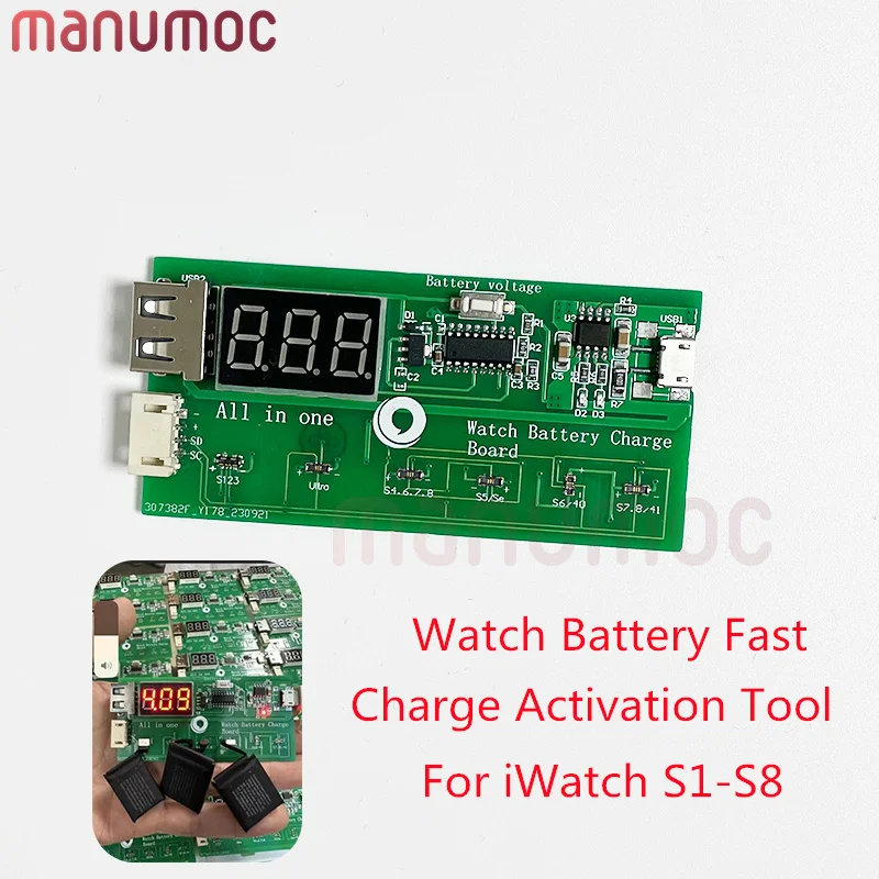 

Watch Battery Fast Charging Board Activation Tool For iWatch S1 S2 S3 S4 S5 S6 S7 S8 Repair Tool