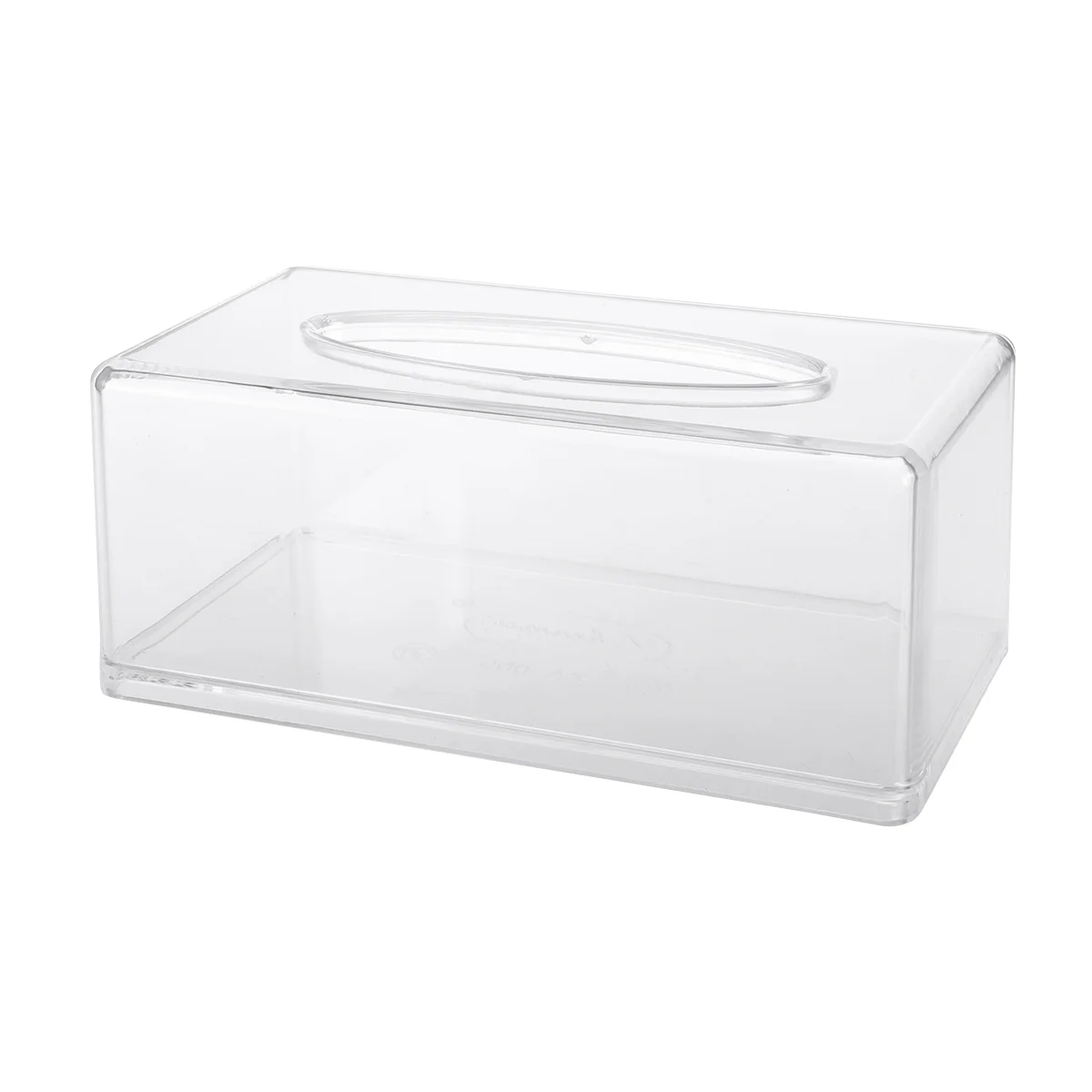 

Tissue Holder Napkin Facial Clear Acrylic Cover Dispenser Paper Box Organizer Countertop Dryer Sheet Holders