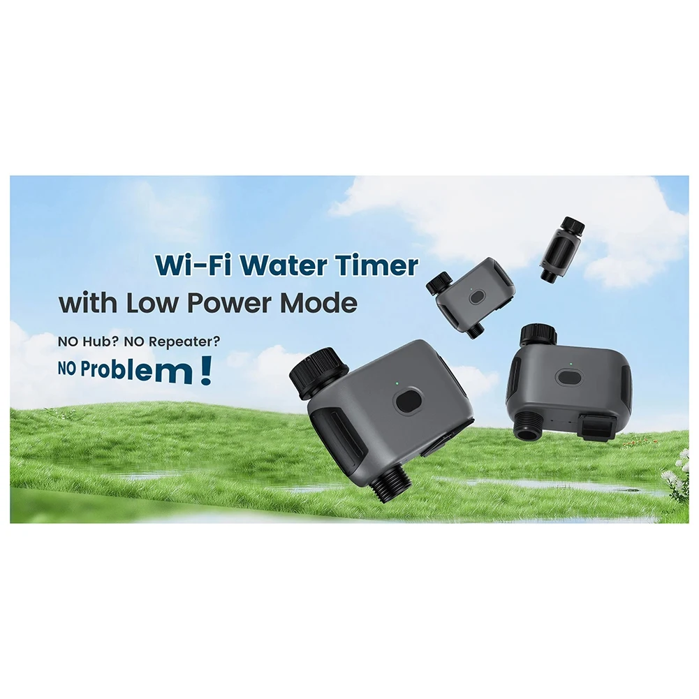 Фото Умный Wi-Fi таймер полива goodDT для сада, контроллер для капельного орошения, не требуется хаб №5