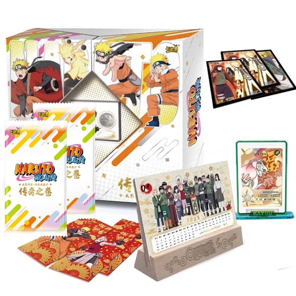 

The Scroll of Legend 20th Collection Card for Kids KAYOU Naruto Anime Figure Hunter x Hunter Children Birthday Gifts Table Toys