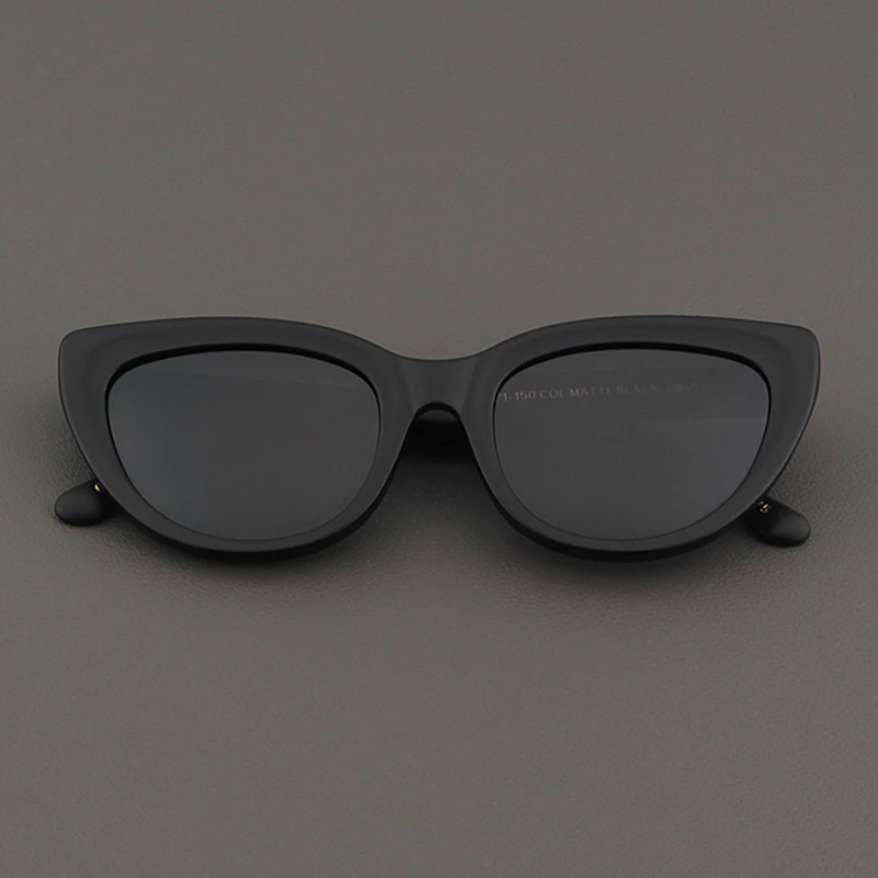 

Vintage Acetate Thick frame Cat's eye Sunglasses for Women luxurious brand Design Classic Fashion Eyeglass Men UV400 Sun glasses
