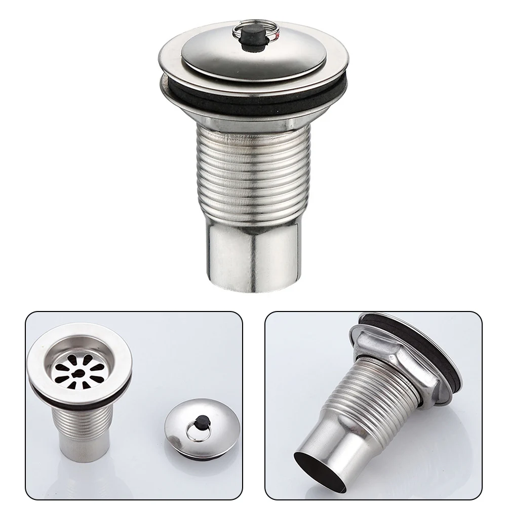 

Bathroom Floor Drains Kitchen Stainless Steel Sink Drain Filter Water Deodorant Drain Mop Pool Sink Strainers Hardware