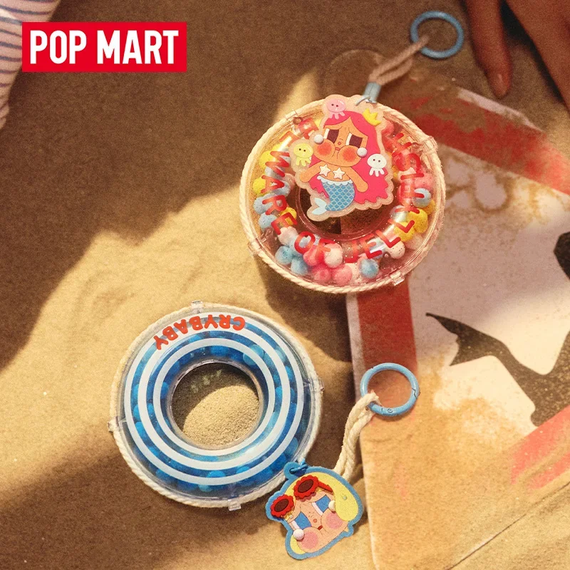 Фото POP MART CRYBABY режим отпуска на серии, натуральная слепая коробка, кавайная подвеска, игрушка, загадочная коробка, орнамент, фигурки, домашний декор №3