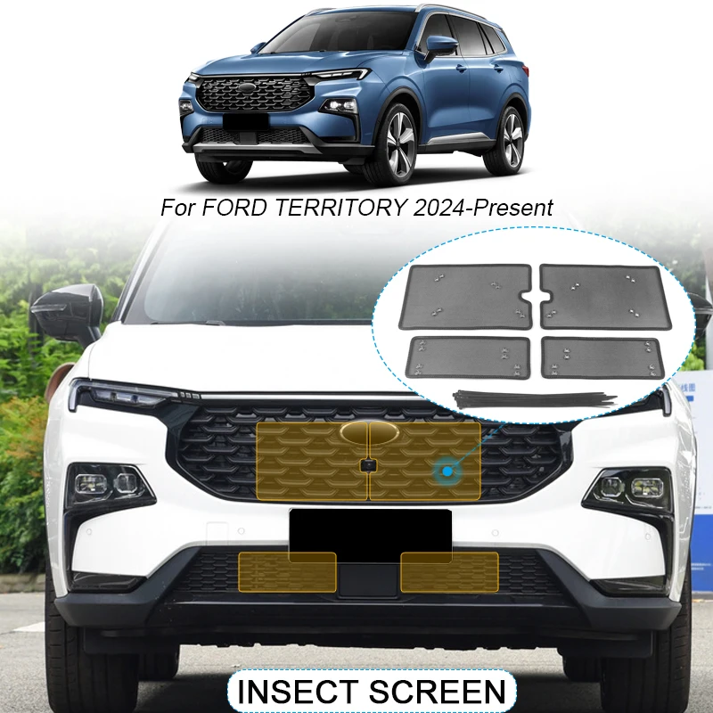 4 шт. Защитная крышка для автомобильного воздухозаборника с защитой от насекомых