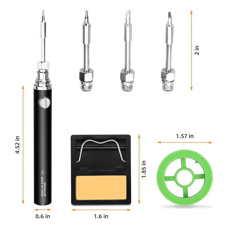 Набор беспроводного паяльника беспроводной паяльник со встроенной батареей 1100