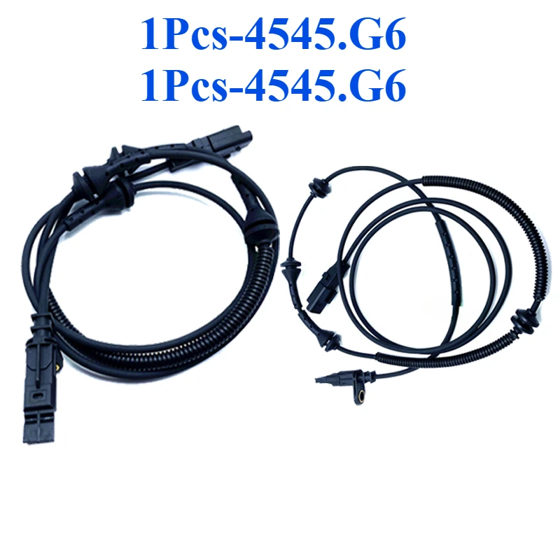 

1/4 шт. 4545.G6 4545.G7 9664699480 9642687580 для Citroen C6 TD_ 2005-2016 Peugeot 407 6E_ 2004-2010 автомобильный датчик скорости колеса ABS