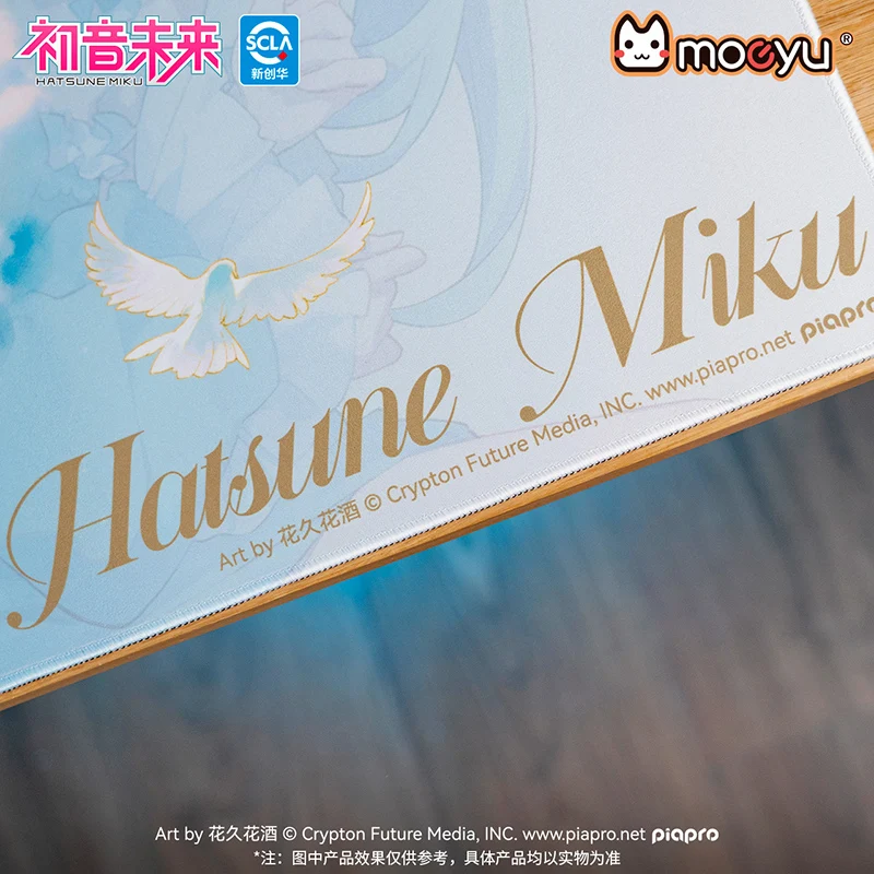 Фото Moeyu Hatsune Miku коврик для мыши коврик для мыши аниме Vocaloid косплей большая клавиатура игровой коврик мультяшный настольный игровой коврик №2