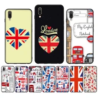 britain uk flag london phone case case for oppo reno realme c3 6pro cover for vivo y91c y17 y19