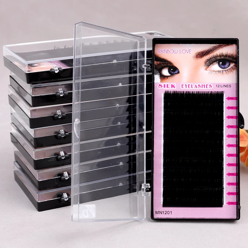 Искусственная норка C D искусственная искусственные ресницы для наращивания 8 мм/9