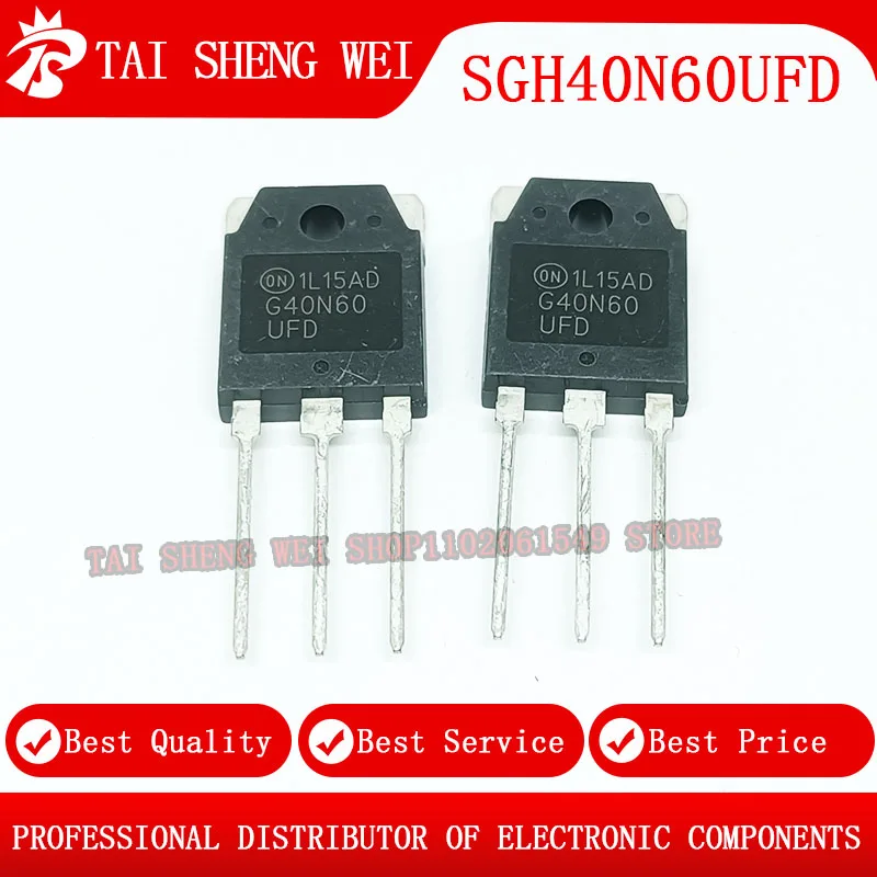 5 шт. SGH40N60UFD G40N60UFD G40N60 TO-247 40A 600 в IGBT