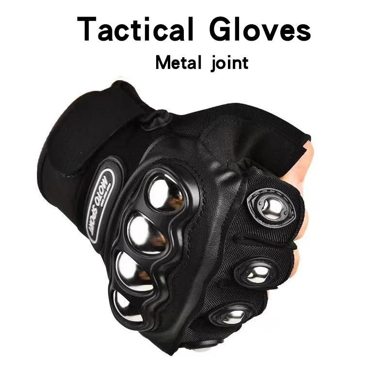 

NEW Self Defense manopla defensa personal autodefensa Tactical gloves Metal joint protection Boxing safety protector