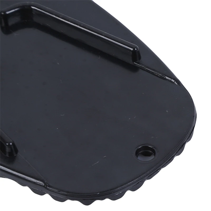 Черная пластиковая боковая подставка для мотоциклистов базовая пластина
