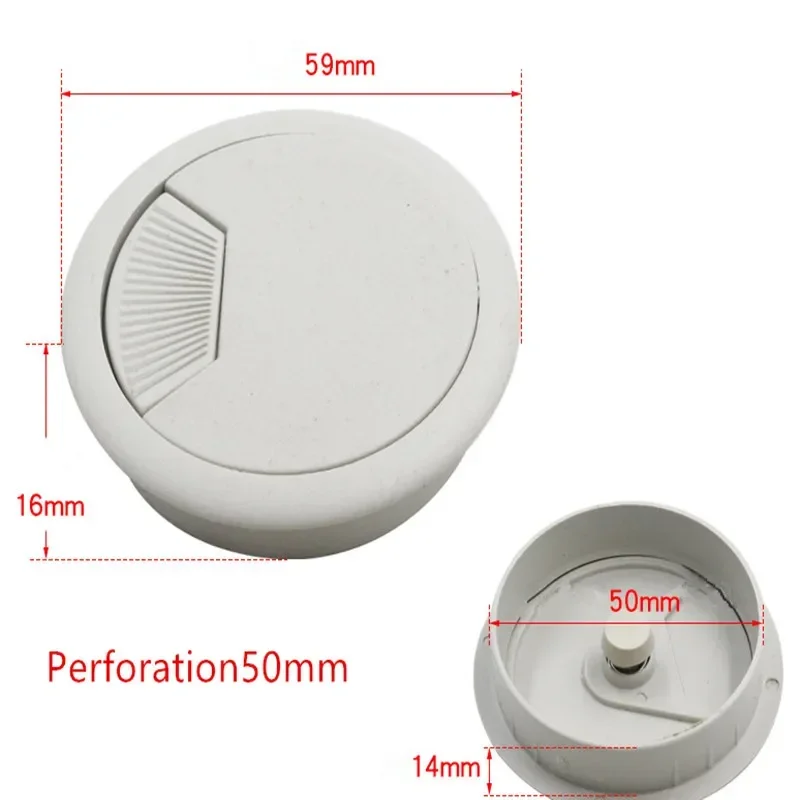 

Кабельная коробка для стола 50 мм