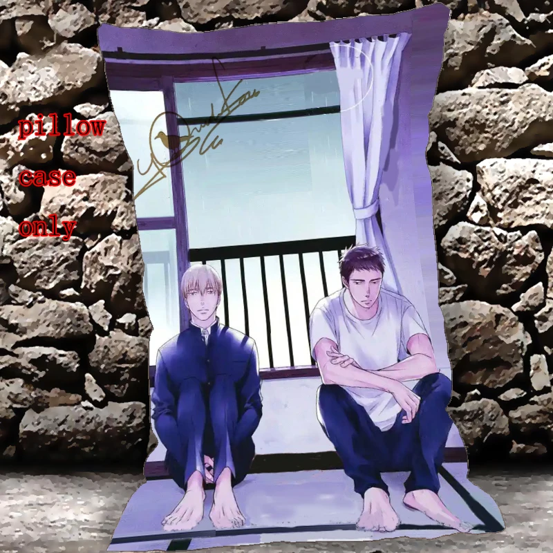 

Anime Dakimakura Pillow Case Saezuru Tori wa Habatakanai Yashiro Doumeki Chikara Cover Home Decoration Accessories 60x40cm