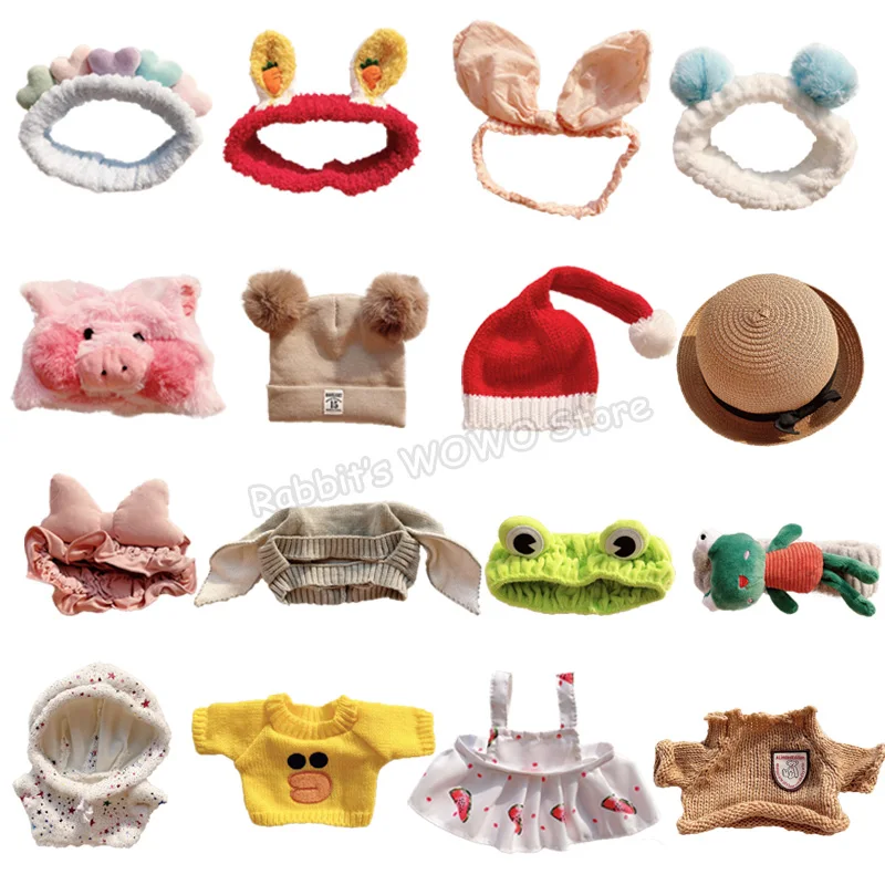 1 шт. резинка для волос шапка одежда аксессуары кукол 30 см плюшевая Подвеска в