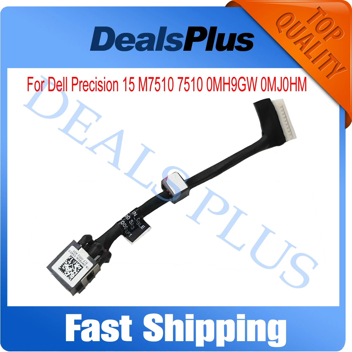 

New Replacement DC Power Jack Cable For Dell Precision 15 M7510 7510 0MH9GW 0MJ0HM