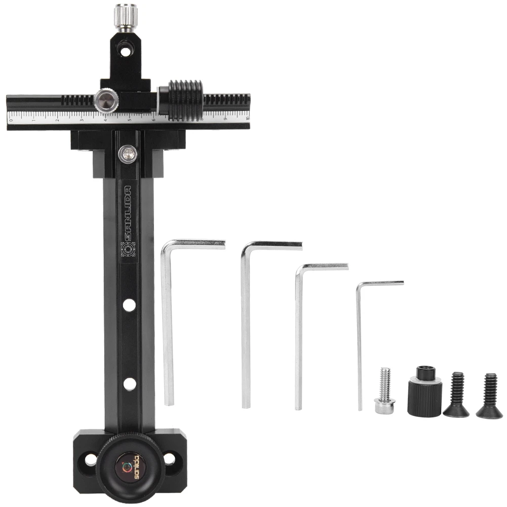 

Archery Sight Rack Archery Compound Bow Sight Aluminum Alloy Archery Compound Bow Sight Rack Easy To Carry archery