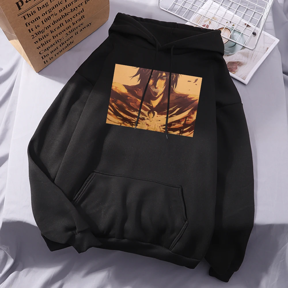 

Funny Stylish Anime Horror Mangaman'S Hoodie Simple Fleece Sweatershirts Kpop Hat Rope Tracksuit Hip Hop Soft Male Clothes