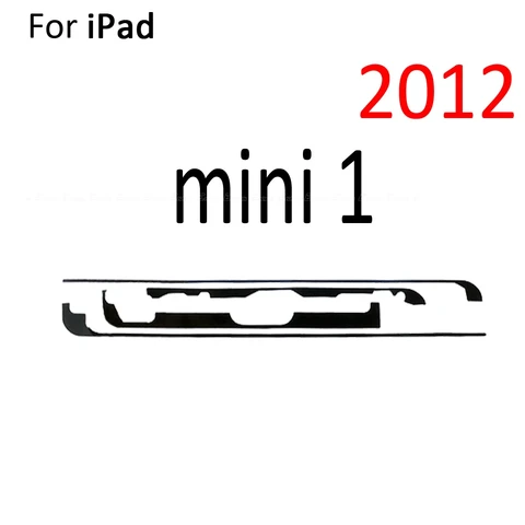 2 шт. предварительно вырезанная клейкая лента для сенсорного экрана, наклейка Glus для iPad mini 1 2 3 4 5 6 2012 2013 2014 2015 2019 2021