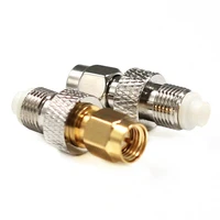 1pc sma male plug to fme female jack connector rf coax modem adapter convertor straight goldplated wholesale new