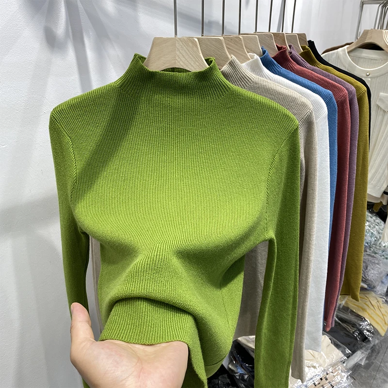 

Женская хлопковая футболка с длинным рукавом, Приталенный топ с длинным рукавом