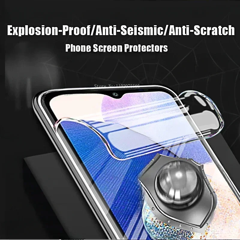 Мягкая Гидрогелевая пленка 4 шт. для Samsung Galaxy A 24 54 34 14 04s 03s 02s 73 53 33 23 13 4G