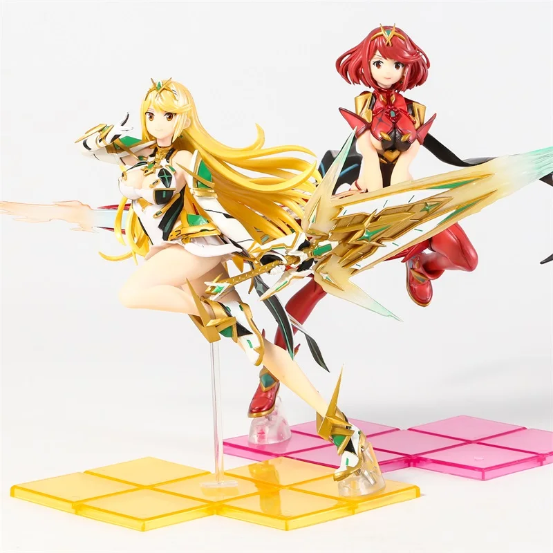

Xenoblade Chronicles 2 Hikari Mythra / Pyra Homura PVC Figure Statue Decoration Model Toy