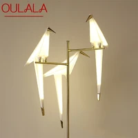 oulala modern floor light led creative thousand paper cranes design for home living room bedroom