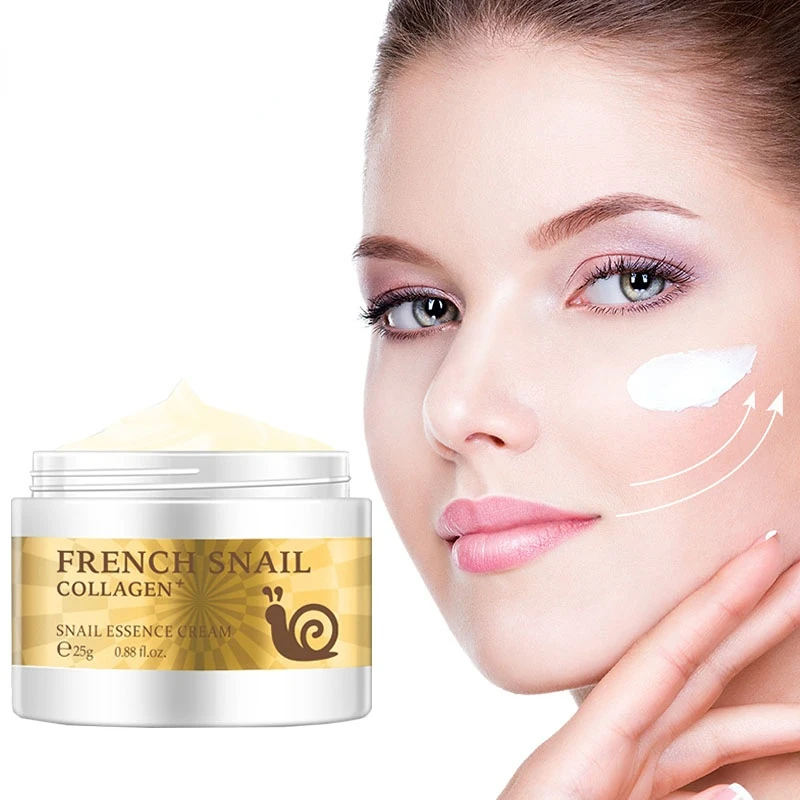 

Snail Face Cream Hyaluronic Acid Moisturizer Anti Wrinkle Aging Cream Collagen Nourishing Serum Day Cream for Face