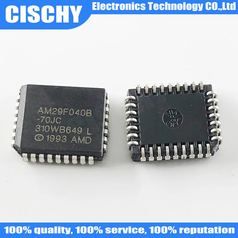 5 шт./Лот AM29F040B-70JI AM29F040B-70JC AM29F040B AM29F040B-70JF AM29F040 29F040 PLCC32 В наличии