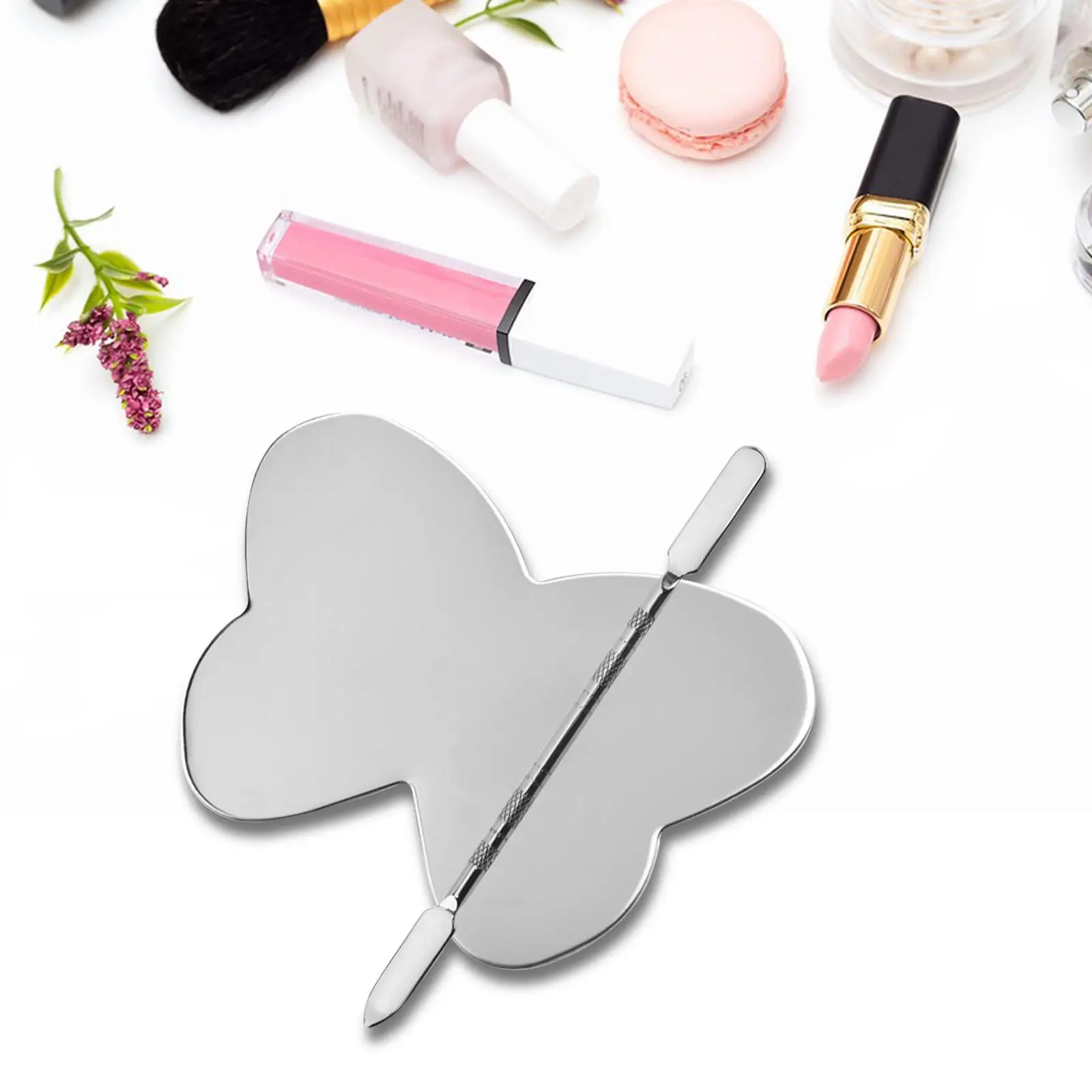 5X палитра для макияжа с кольцом пальцев Женская косметическая Палитра