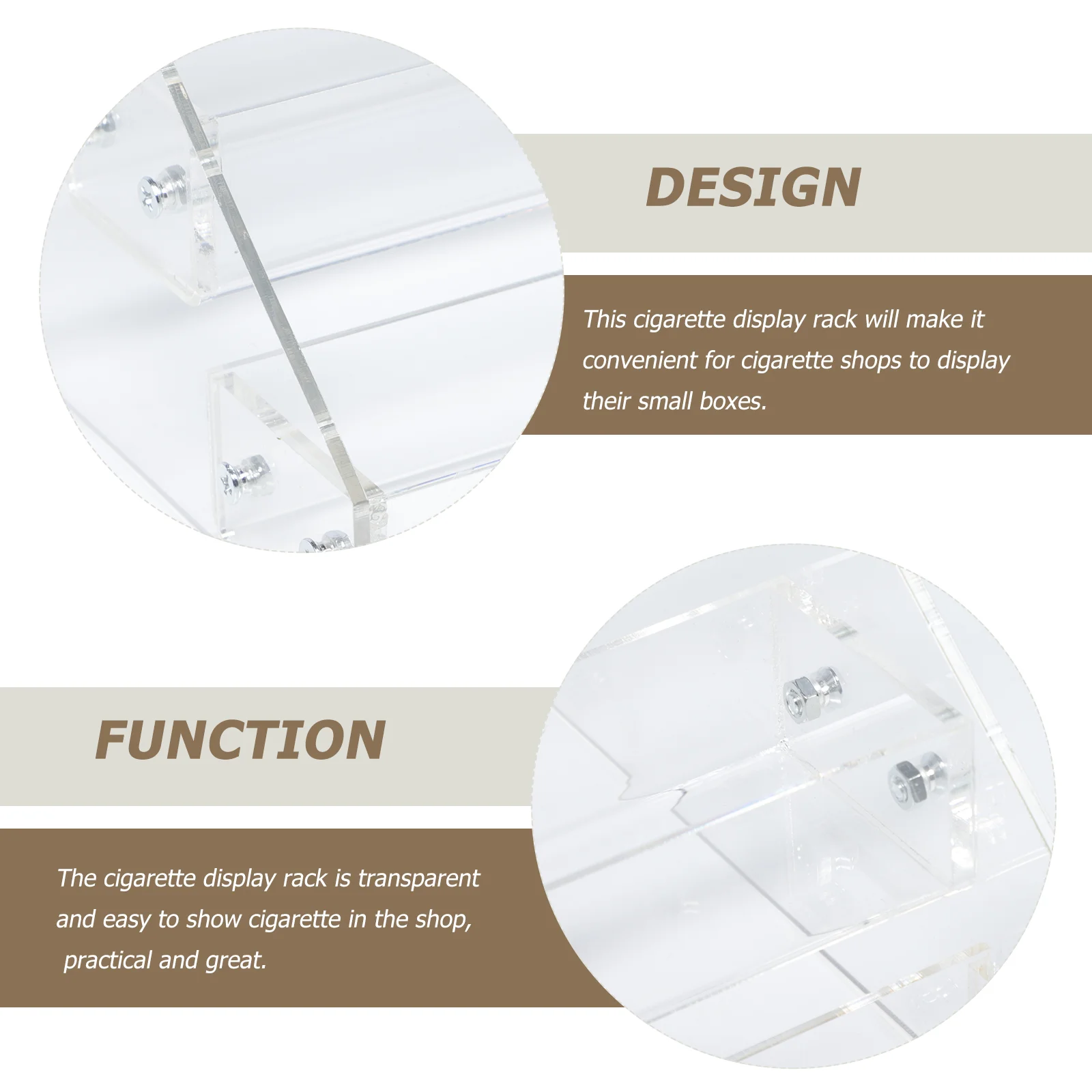 Демонстрационная стойка акриловый подставка для сигарет обуви кухонная