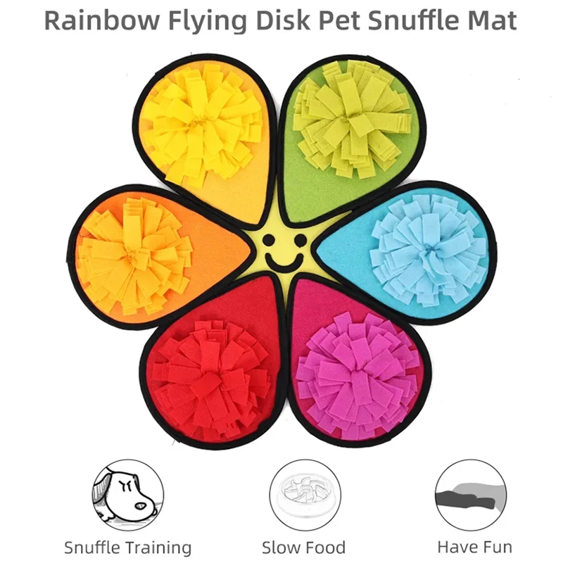 

Игрушечный коврик для домашних питомцев, игрушечный коврик, миска для собак, тарелка-пазл, кормушка, диск, игрушки, Интерактивная игрушка с увеличением Iq