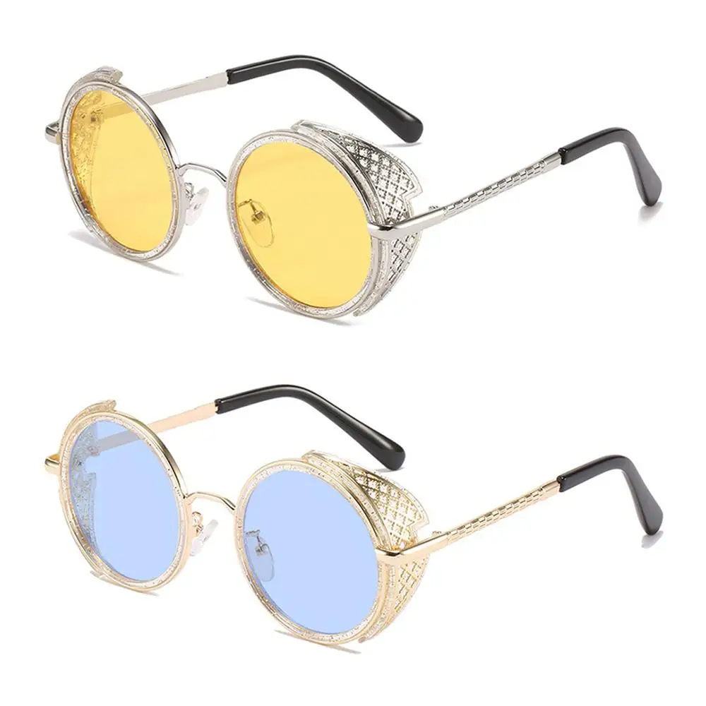 

Vintage Eyewear Shades UV400 Sunglasses Sun Glasses Round Y2K Sunglasses