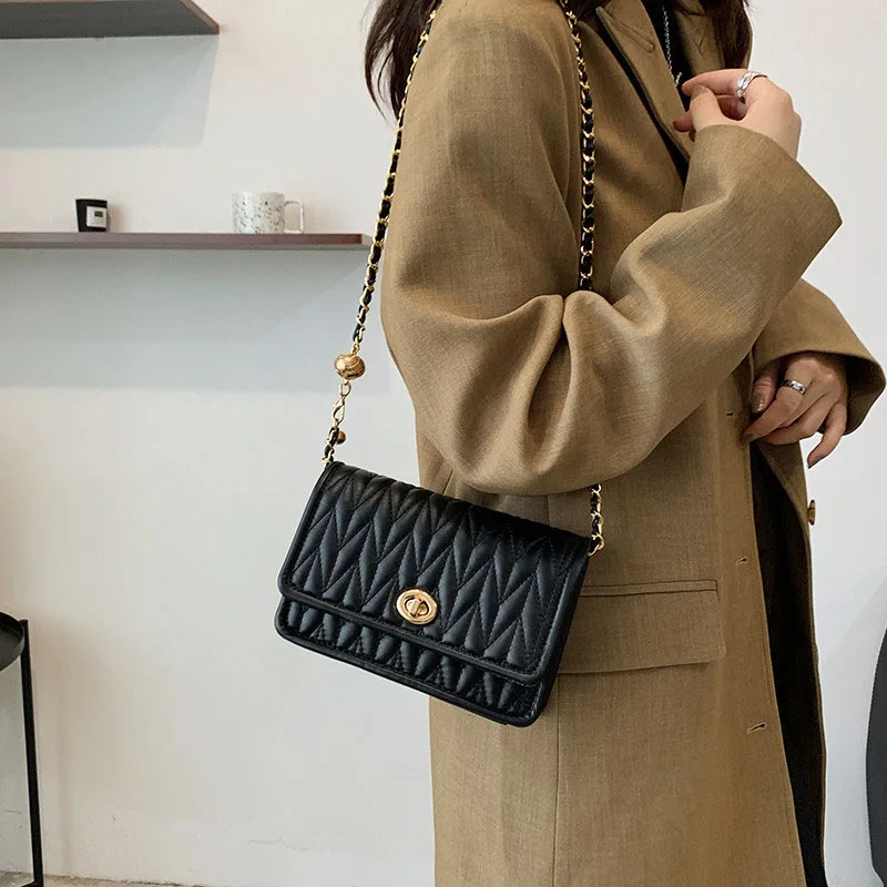 Women's Handbag Solid Color Pleated Soft Leather Shoulder Bag Travel Crossbody Bags WalletTote Bag Fashion Designer Armpit 2022