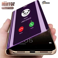 smart mirror phone case for samsung galaxy s21 s20 s10 s8 s9 plus a12 a52 a72 a51 a71 a31 a50 a70 a10s a20s a21s m31 m51 cover