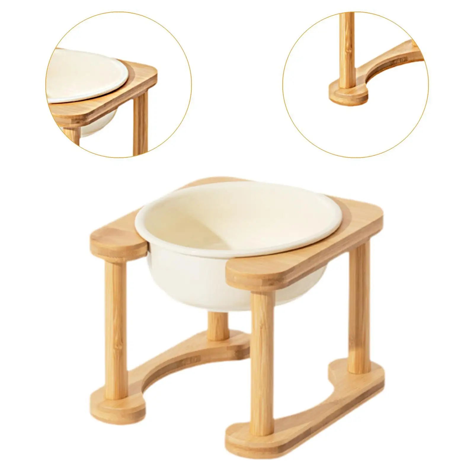 Миска для собак и кошек подставка кормления нескользящий легкий портативный